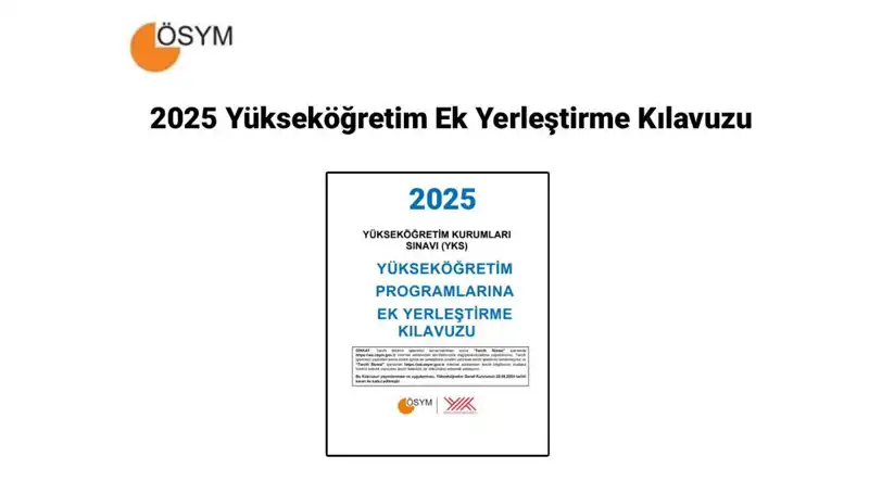 2025 Yükseköğretim Ek Yerleştirme Kılavuzu: Kontenjanlar ve Başvuru Süreci