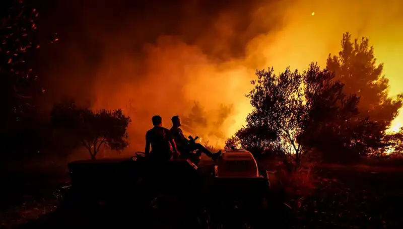 Çanakkale'de Orman Yangını: 785 Kişi Tahliye Edildi!