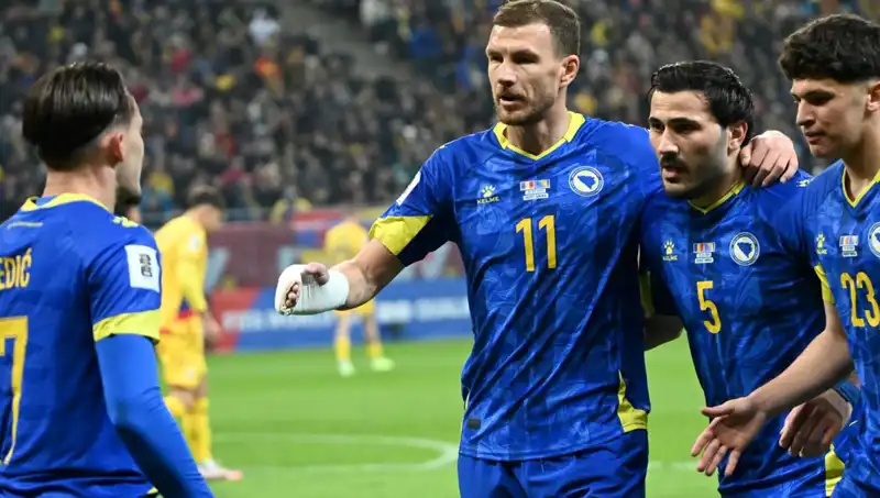 Dzeko’nun Sakatlığı Milli Takımda Dikkatleri Üzerine Çekti