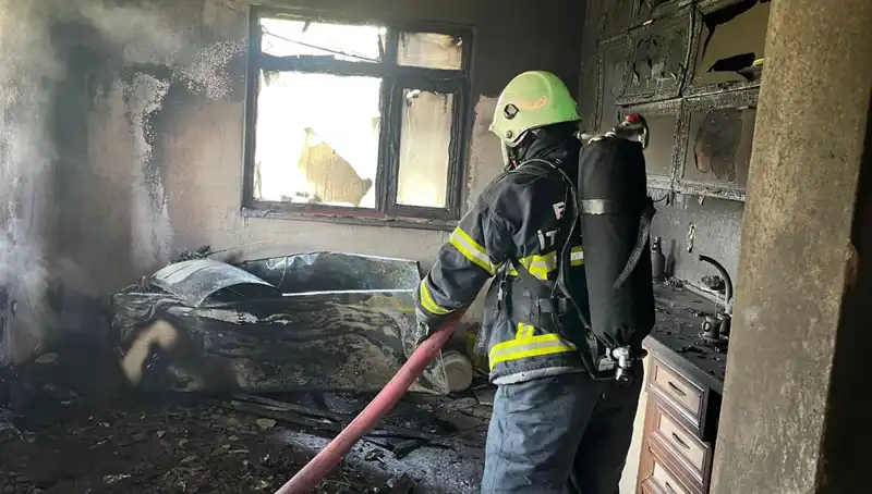 Yangın Mutfağında Korkunç Yangın: Alevler Her Yeri Sardı