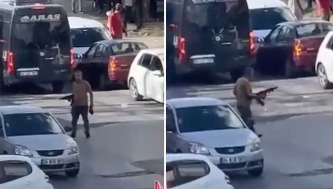 Başakşehir'de Pompalı Tüfekle Sokakları Kapatan Olay Şok Etti